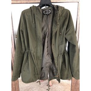 Army green jacket